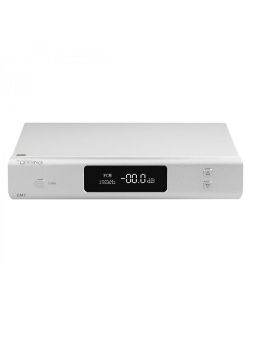 TOPPING DM7 - Premium Quality 8 Channel Desktop DAC 32bit 192kHz DSD128 - Silver