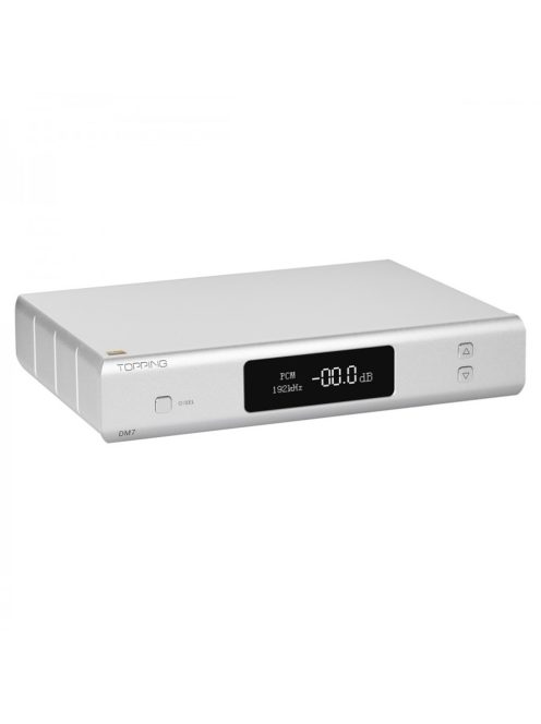 TOPPING DM7 - Premium Quality 8 Channel Desktop DAC 32bit 192kHz DSD128 - Silver