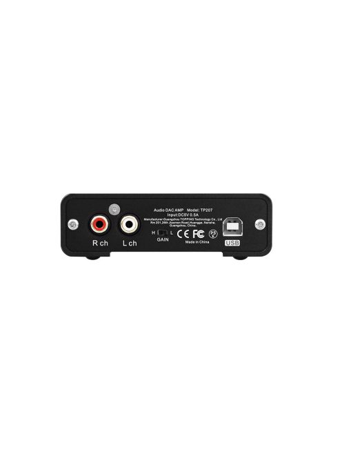 TOPPING DX1 - Desktop DAC and Headphone Amplifier 32bit 384kHz DSD256 - Black