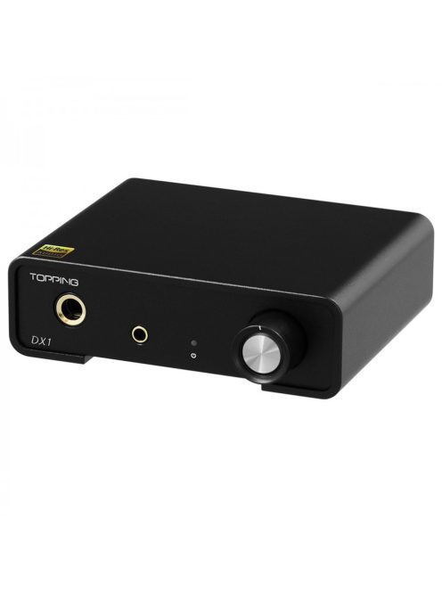 TOPPING DX1 - Desktop DAC and Headphone Amplifier 32bit 384kHz DSD256 - Black