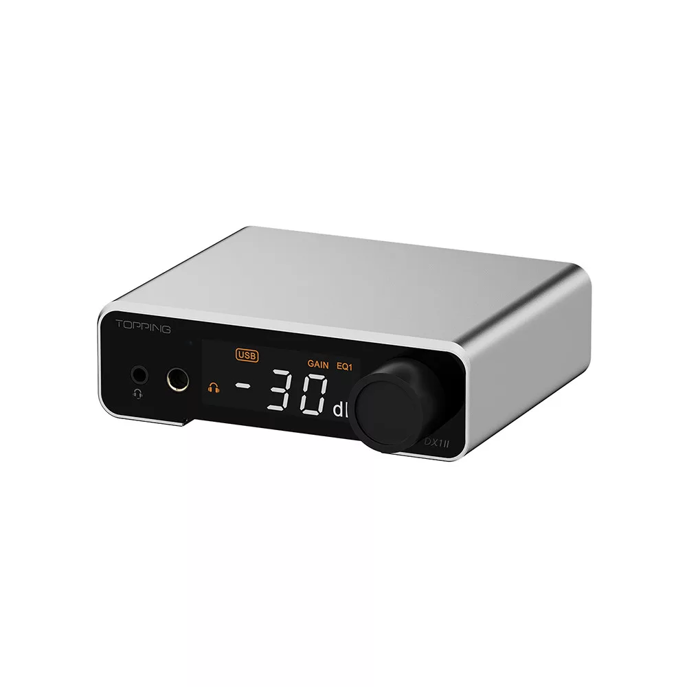 TOPPING DX1 II - Desktop DAC and Headphone Amplifier 32bit 3