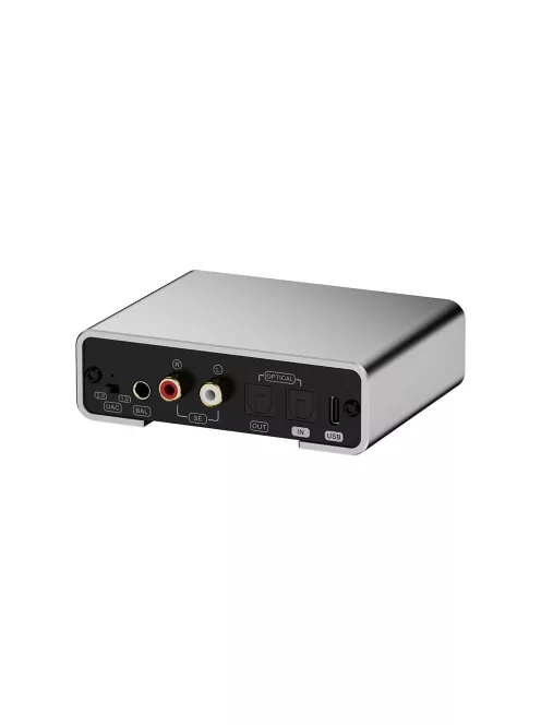 TOPPING DX1 II - Desktop DAC and Headphone Amplifier 32bit 384kHz DSD256 PEQ - Silver