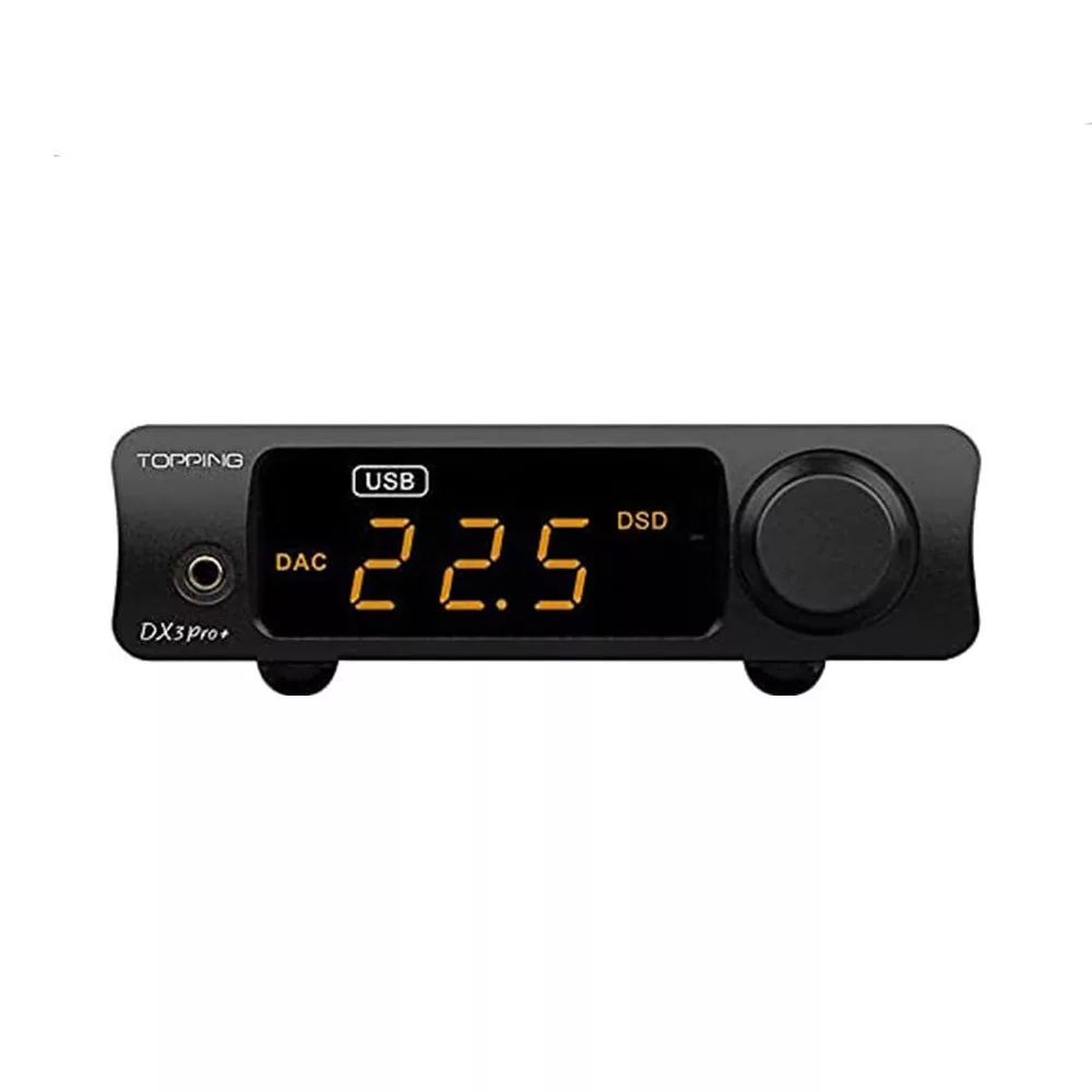 TOPPING DX3PRO+ - Desktop DAC and Headphone Amplifier 32bit