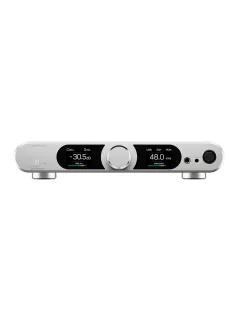   TOPPING DX9 DISCRETE - Desktop DAC and NFCA Headphone Amplifier Bluetooth 5.1 AptX HD LDAC 32bit 768kHz DSD512 - Silver