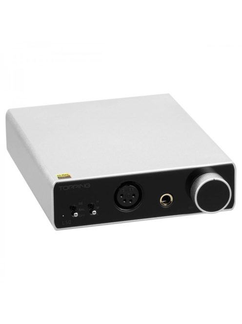 TOPPING L50 - Desktop Headphone Amplifier - Silver