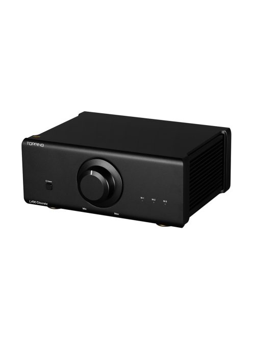 TOPPING LA90 DISCRETE - High-End Quality Balanced Desktop Stereo Amplifier 2x100W 4 Ohm - Black