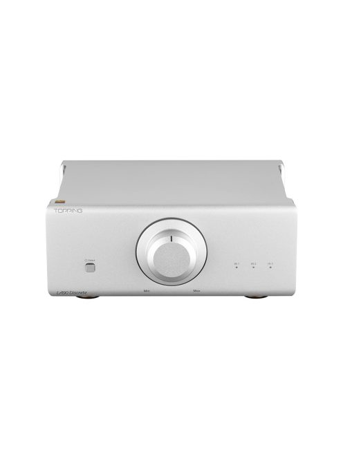 TOPPING LA90 DISCRETE - Hochwertiger High-End-Ausgewogener Desktop-Stereo-Verstärker 2x100W 4 Ohm - Silber