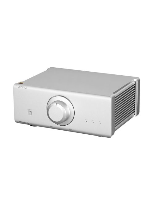 TOPPING LA90 DISCRETE - Hochwertiger High-End-Ausgewogener Desktop-Stereo-Verstärker 2x100W 4 Ohm - Silber