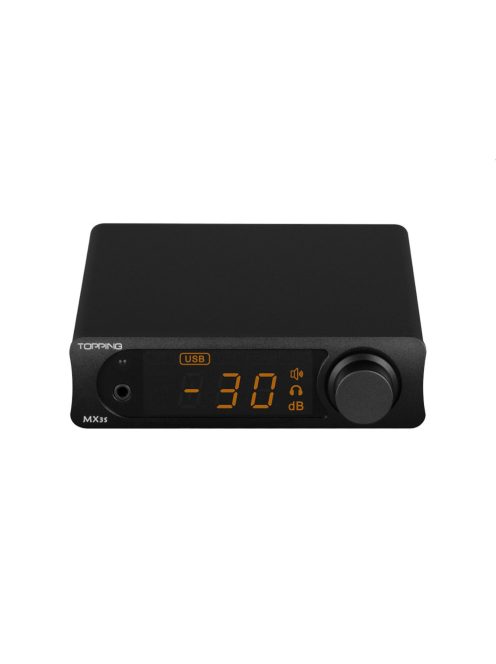 TOPPING MX3S - Desktop DAC and Stereo Amplifier Bluetooth 5 aptX HD 24bit 192kHz - Black