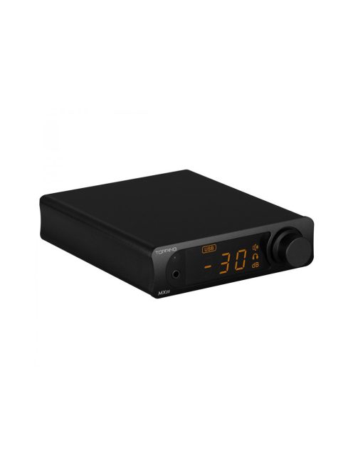 TOPPING MX3S - Desktop DAC and Stereo Amplifier Bluetooth 5 aptX HD 24bit 192kHz - Black