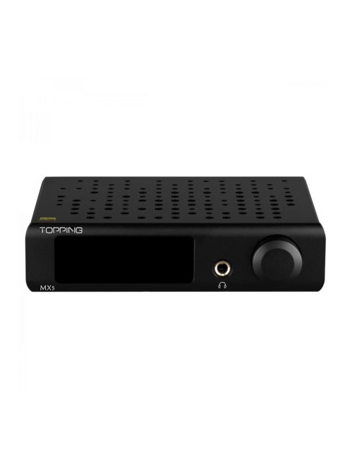 TOPPING MX5 - Desktop DAC and Stereo Amplifier 32bit 384kHz DSD256 - Black