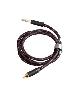   TOPPING TCRT1 - RCA - 6,35mm TRS Jack HiFi audio cable - 125cm