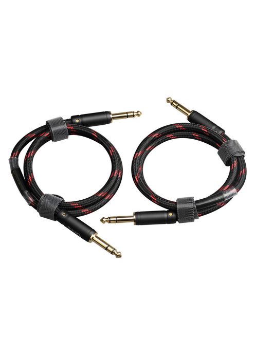 TOPPING TCT1 - 6,3mm Jack - 6,3mm Jack balanced audio cable - 75cm