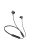 UIISII BN90J - Bluetooth 5 neckband in-ear sports earphones with dual dynamic drivers and IPX4 rating - Black