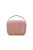  VIFA HELSINKI - Portable premium bluetooth stereo speaker with real leather strap and woven "KVADRAT" textile cover - Dusty rose - DEMO