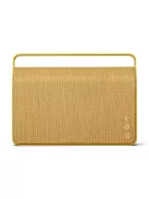 VIFA COPENHAGEN 2.0 - Portable premium wireless multi-room speaker with woven "KVADRAT" textile cover - Sand yellow