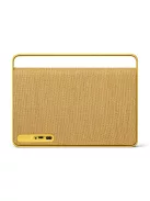 VIFA COPENHAGEN 2.0 - Portable premium wireless multi-room speaker with woven "KVADRAT" textile cover - Sand yellow