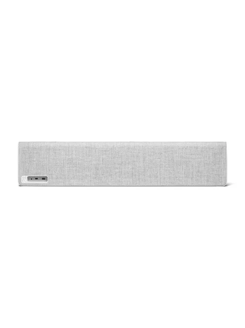 VIFA STOCKHOLM 2.0 - Premium wireless multi-room speaker with woven "KVADRAT" cover, wall console and remote controller - Pebble grey