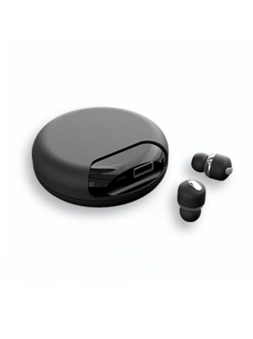 MUZIX YA AIR TWINS - True Wireless Stereo (TWS) Micro Earphones with 2600mAh PowerBank Case  - Black