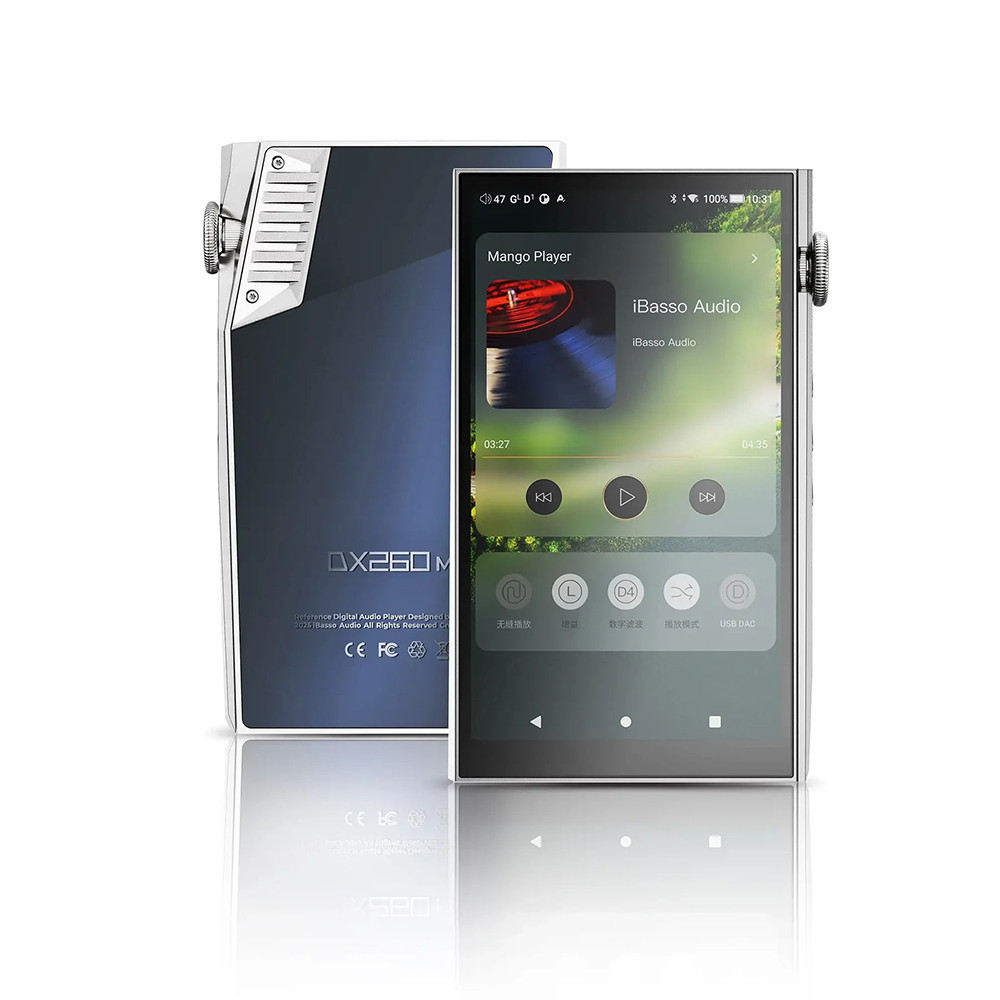 IBASSO DX260 MK2 - Portable Hi-Res Hi-Fi Audio Player 32bit