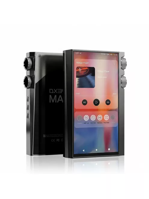 IBASSO AUDIO DX340 MAX TI - Portable high-resolution high-end audio player with 1-bit PWM-DAC, Titanium chassis, modified AMP15 amplifier, Bluetooth 5.0