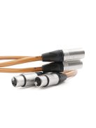 MELODIKA BROWN SUGAR SERIES BS2X - XLR M and XLR F Balanced Cable Pair - 5m