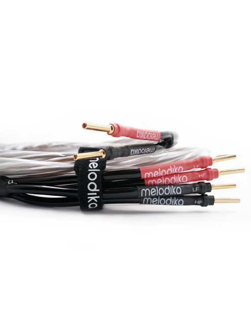 MELODIKA BROWN SUGAR SERIES BSBW225 - Banana Bi-Wire Speaker Cable Pair (4x2,25mm2) - 2m
