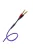MELODIKA SERIA PURPLE MDSC25 - Cablu de difuzor banană pereche (2,5mm2) - Violet - 2,5m