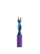 MELODIKA PURPLE SERIES MDSC40 - Banana Speaker Cable Pair (4mm2) - Purple - 2,5m