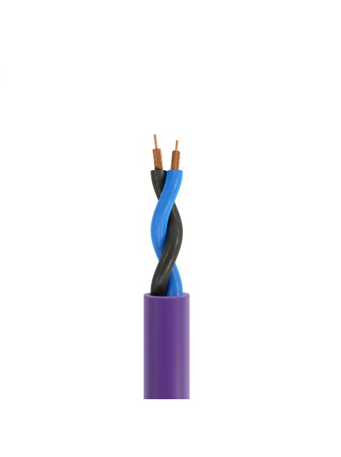 MELODIKA PURPLE SERIES MDSC40 - Banana Speaker Cable Pair (4mm2) - Purple - 4m