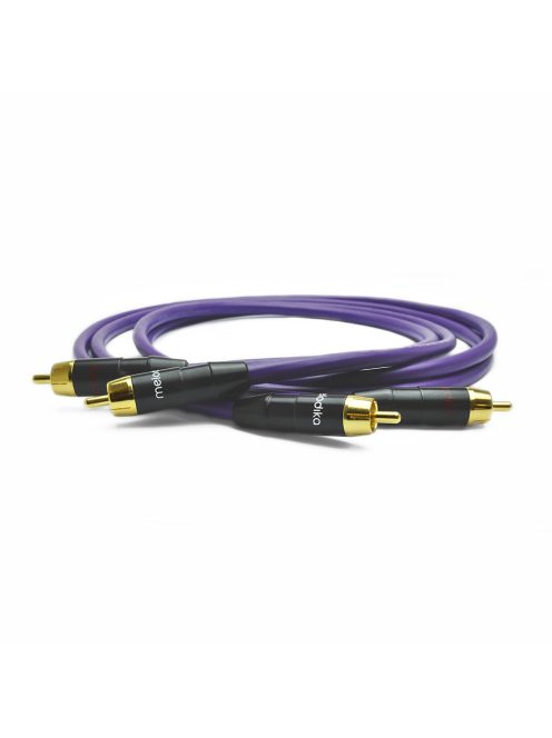 MELODIKA PURPLE SERIES MD2R - RCA M and RCA M Cable Pair - Purple - 2m