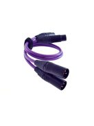 MELODIKA PURPLE SERIES MD2X - XLR M and XLR F Balanced Cable Pair - 0,75m