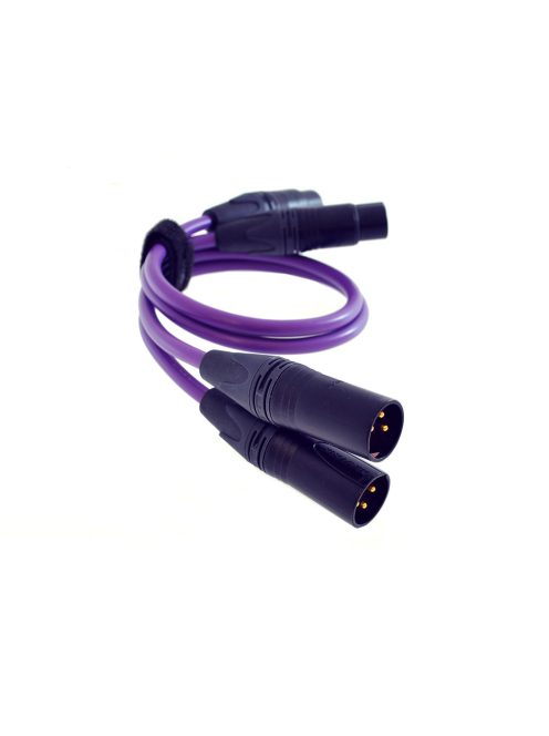 MELODIKA PURPLE SERIES MD2X - XLR M and XLR F Balanced Cable Pair - 3m