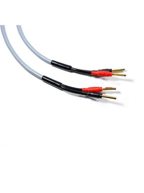 MELODIKA PURPLE SERIES MDBW415 - Banana Bi-Wire Cable Pair (4mm2 + 1,5mm2) - Gunmetal - 3m