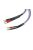 MELODIKA SERIA PURPLE MDBW415 - Cablu bi-wire Banana pereche - Violet - 2m