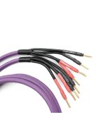 MELODIKA PURPLE SERIES MDBW415 - Banana Bi-Wire Cable Pair (4mm2 + 1,5mm2) - Purple - 3m
