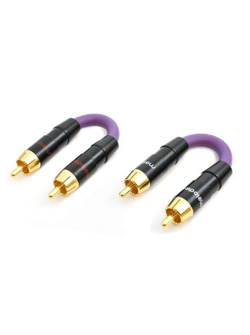 MELODIKA PURPLE SERIES MD2R02 - RCA Plug Jumper Cable Pair