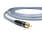 MELODIKA PURPLE SERIES MDSW - RCA M Subwoofer Cable - Gunmetal - 4m