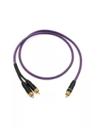 MELODIKA PURPLE SERIES MDSWY - RCA M Subwoofer Y-Cable - Purple - 1,5m
