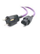 MELODIKA PURPLE SERIES MDP - Schuko-IEC C13 Power Cable - 4m