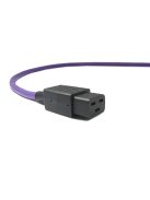 MELODIKA PURPLE SERIES MDP16A - Schuko-IEC C19 Power Cable - 0,75m