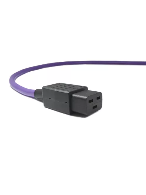 MELODIKA PURPLE SERIES MDP16A - Schuko-IEC C19 Power Cable - 1,5m