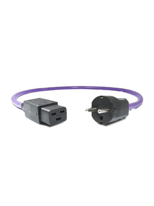 MELODIKA PURPLE SERIES MDP16A - Schuko-IEC C19 Power Cable - 4m