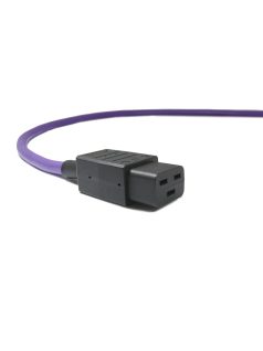   MELODIKA PURPLE SERIES MDP16A - Schuko-IEC C19 Power Cable - 5m