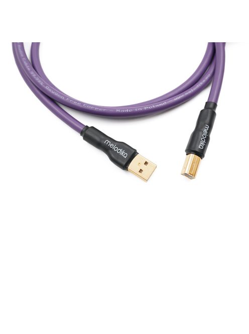 MELODIKA PURPLE SERIES MDUAB - USB 2.0 Type A-B Data Cable - 5m