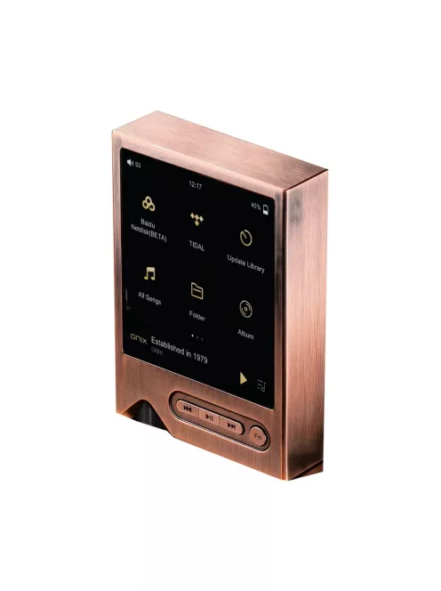 ONIX TOCATA XM2 CU - Portable Audio Player WiFi Bluetooth 5.2 aptX HD LDAC 32bit 768kHz DSD512 - Copper