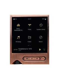   ONIX TOCATA XM2 CU - Portable Audio Player WiFi Bluetooth 5.2 aptX HD LDAC 32bit 768kHz DSD512 - Copper