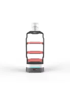 ORIONSTAR LUCKIBOT AUTO RECHARGING - A.I. Controlled Intelligent Delivery Robot for Hospitality and Service Environments With Self-Charging Dock