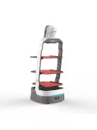 ORIONSTAR LUCKIBOT AUTO RECHARGING - A.I. Controlled Intelligent Delivery Robot for Hospitality and Service Environments With Self-Charging Dock