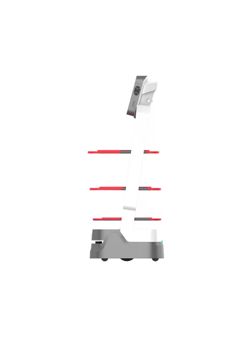 ORIONSTAR LUCKIBOT AUTO RECHARGING - A.I. Controlled Intelligent Delivery Robot for Hospitality and Service Environments With Self-Charging Dock